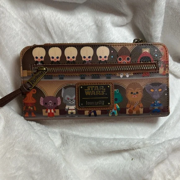 Loungefly Star Wars Brown Character Wallet
