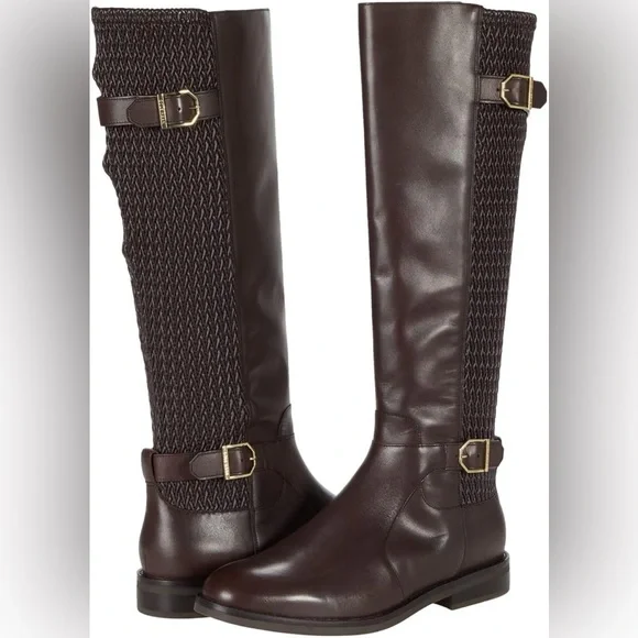 Cole Haan womens Chesley Water Resistant Riding Boots