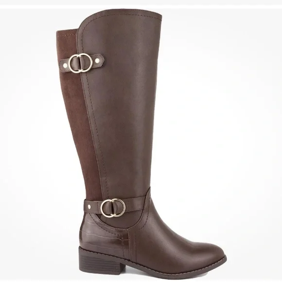 Karen‎ Scott Women's Brown Over the Knee Boots