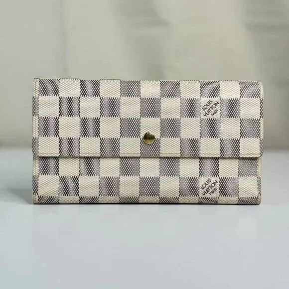 Louis Vuitton Sarah Wallet Damier Azur