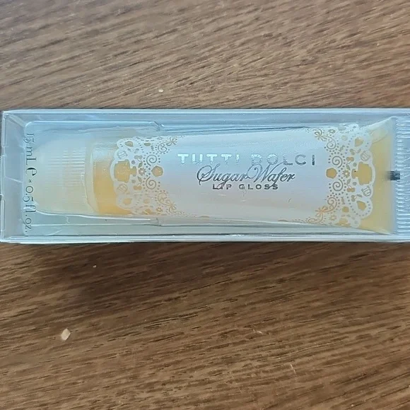 New Tutti Dolci Sugar Wafer Lip Gloss - Shimmering Vanilla - Discontinued