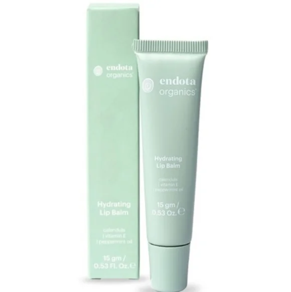 NIB Endota Organics Hydrating Lip Balm - Calendula, Vitamin E