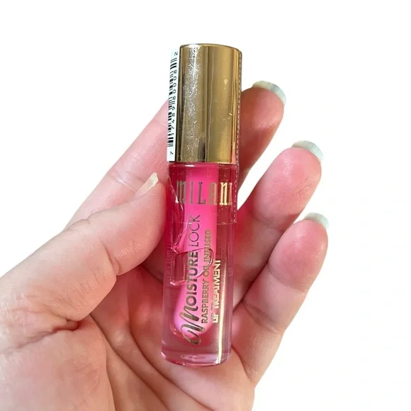 Milani Moisture Lock Oil Infused Lip Treatment #08 Nourishing Raspberry NWT