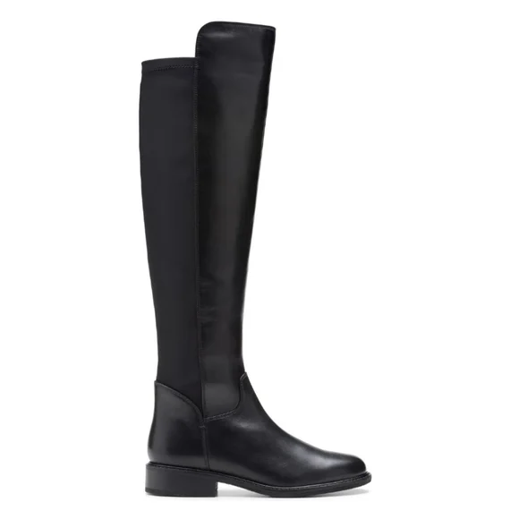 Black Knee-High Boots