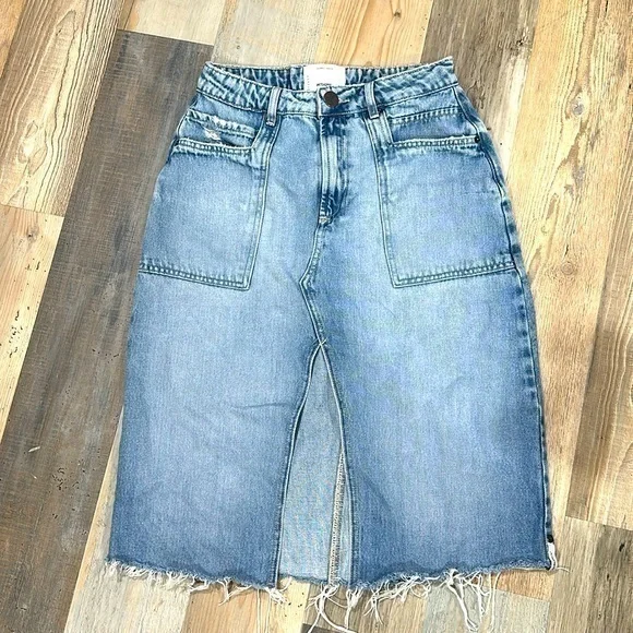 One teaspoon denim skirt