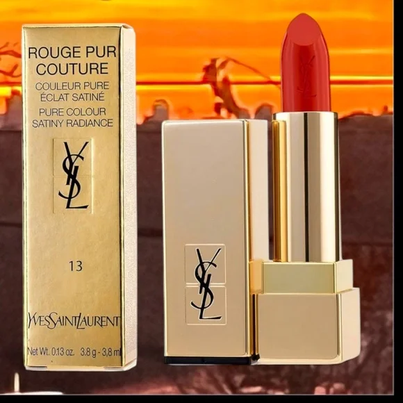 Yves Saint Laurent Rouge Pur Couture Lipstick - Vibrant Red # 13