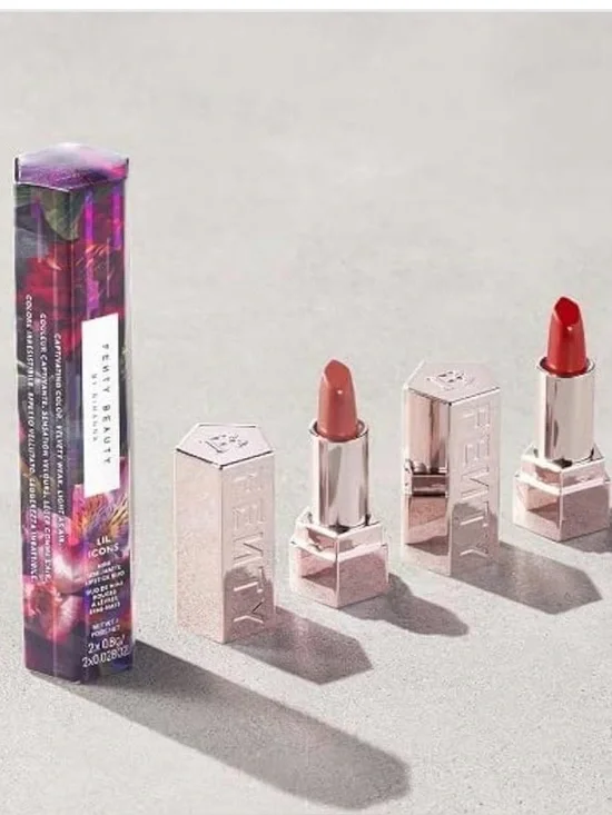 Fenty LIL icons Mini Semi-Matte Lipstick Duo