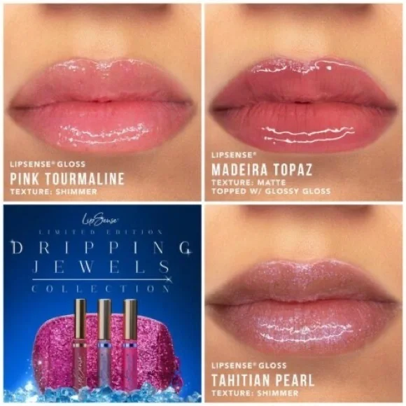 NWT SeneGence Dripping Jewels Lipsense Collection