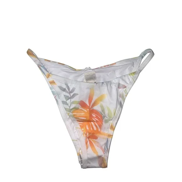 L*Space Jay Bottom Bitsy Swimsuit‎ Bottom Tropical Print White