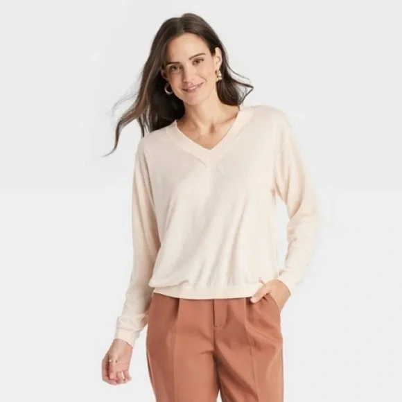 A New Day V-Neck Sweater, Size XL NWT