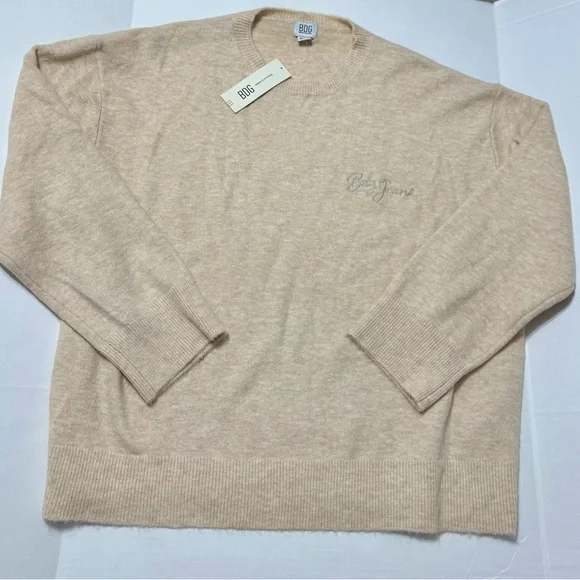 BDG Womens Tan Crewneck Sweater