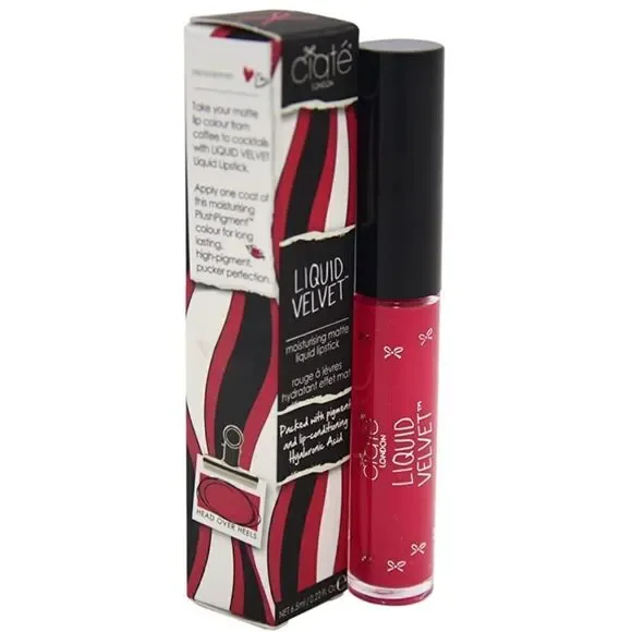 Ciate London Liquid Velvet Moisturizing Matte Lipstick