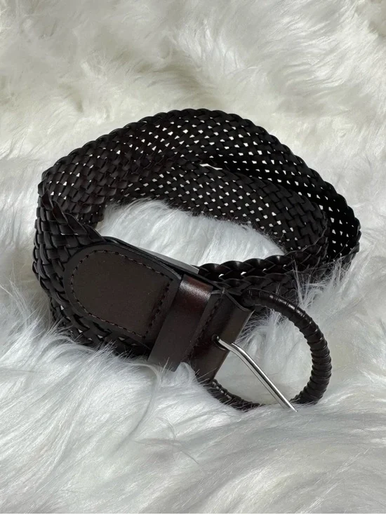 Banana Republic Brown Braided Woven Belt