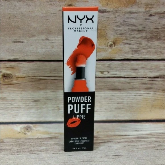 NYX Powder Puff Lippie Lip Cream Crushing Hard Red
