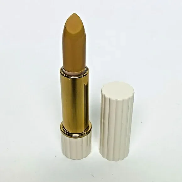 Estee Lauder Re-Nutriv Lipstick Palace Pink White Ribbed Tube Case Made in USA