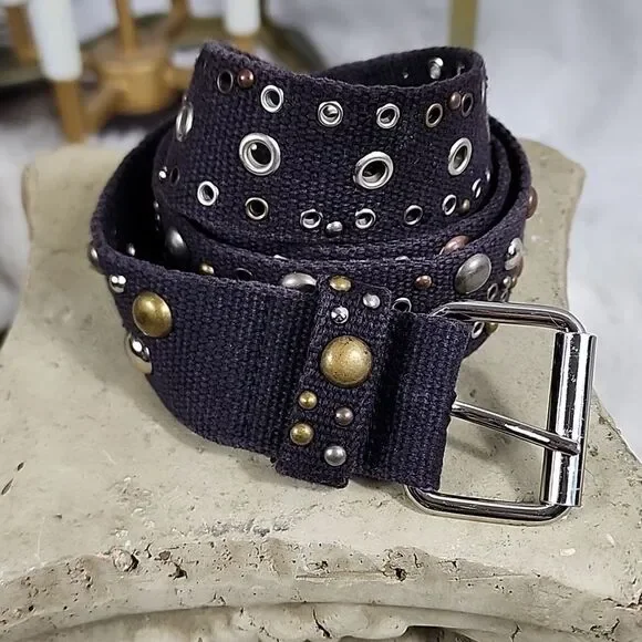 Vintage Grommet and Stud Size Medium EXPRESS Belt