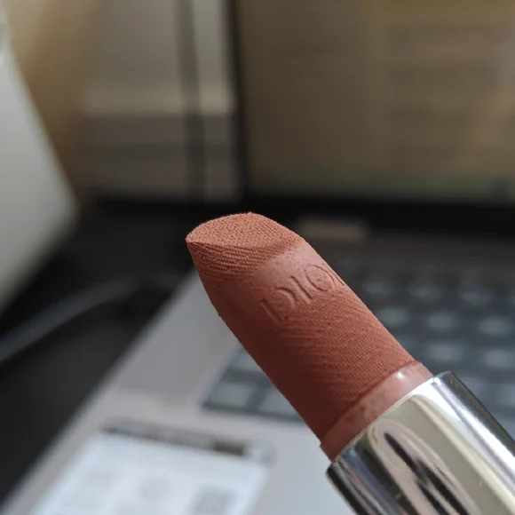 Dior Rouge Dior in 100 Nude Look Velvet Lipstick