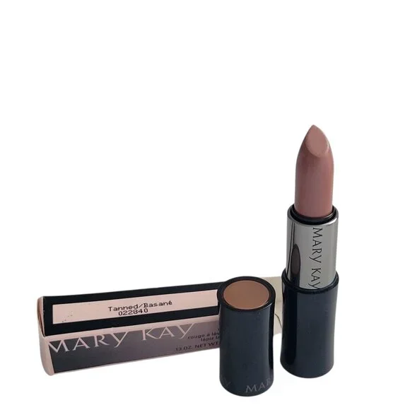 Mary Kay Creme Lipstick TANNED Discontinued Full Size .13oz New with Box