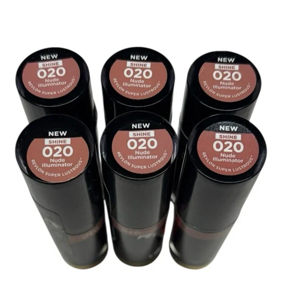 (6) Revlon 020 Super Lustrous Glass Shine Lipstick NUDE ILLUMINATOR TikTok Viral