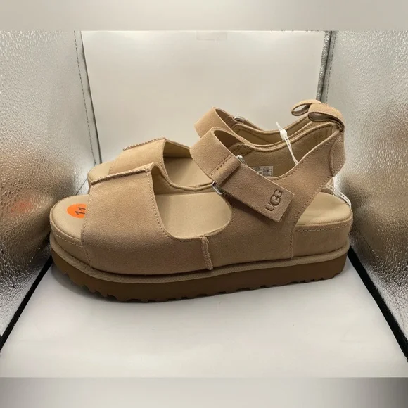 NEW! UGG Goldenstar hi platform women’s sandals size 11