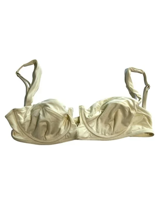 MONDAY Swimwear Clovelly Bikini Top in Ivory