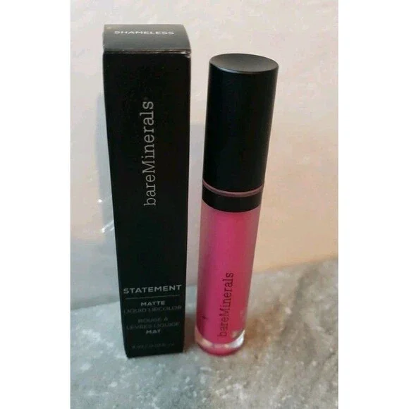 BareMinerals Statement Matte Liquid Lip Color SHAMELESS 0.13 oz New