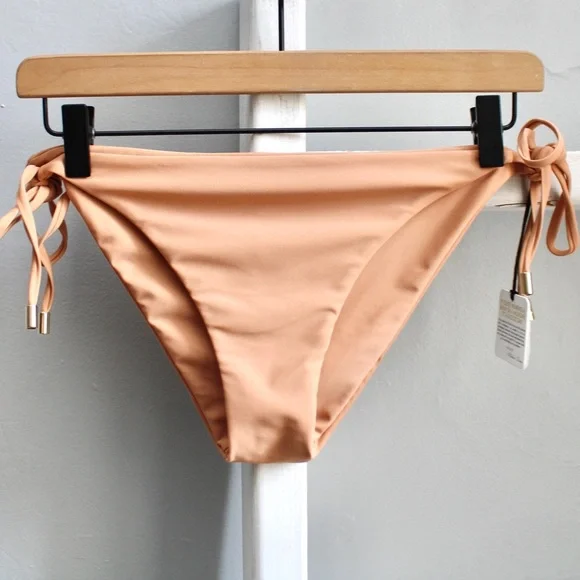 Monday Swimwear Nude Le Marais Bikini Bottom Size Small NWT