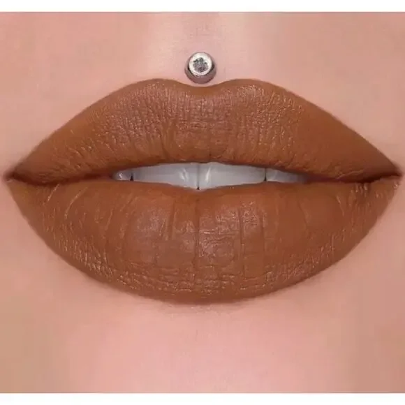 Jeffree Star Velvet Trap Chocolate Fondue Brown Orange Matte Lipstick New In Box