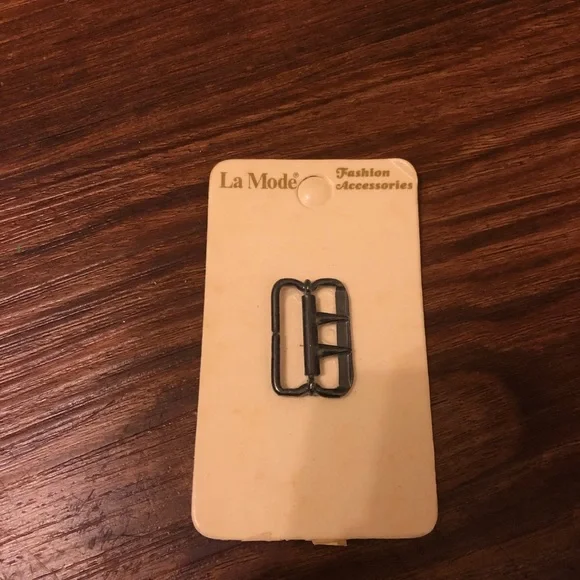 Vintage La mode Black belt buckle