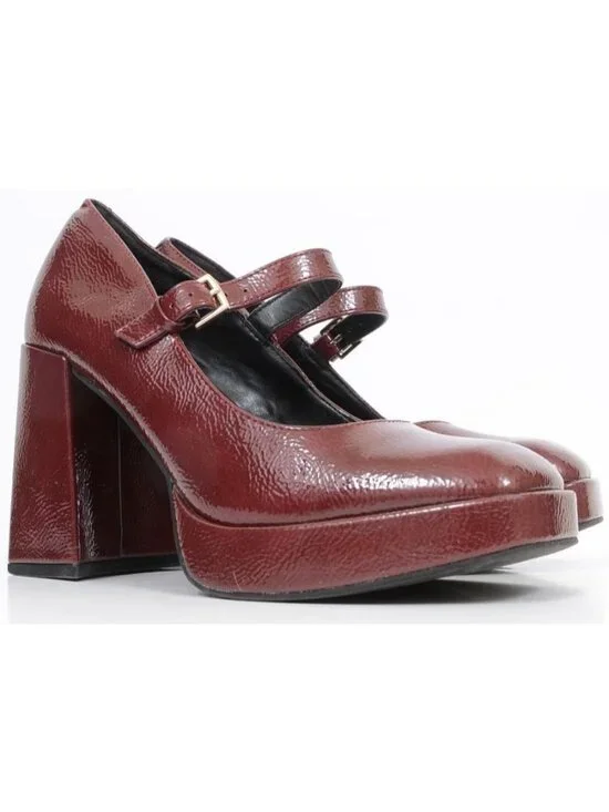 Kenneth Cole Brynne Women's 7 Maryjane Platform Pump Chunky Heels Whimsigoth