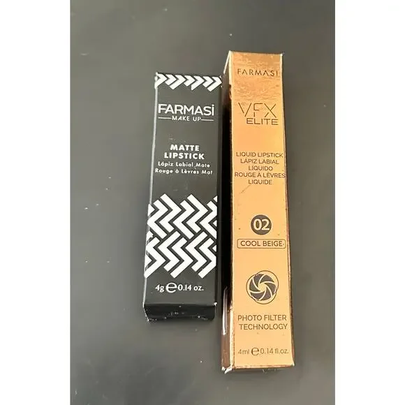 Two Farmasi‎ Lipsticks New in Box