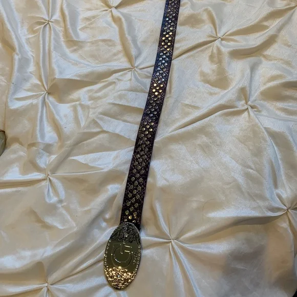 Guess Purple/Silver Belt sz M