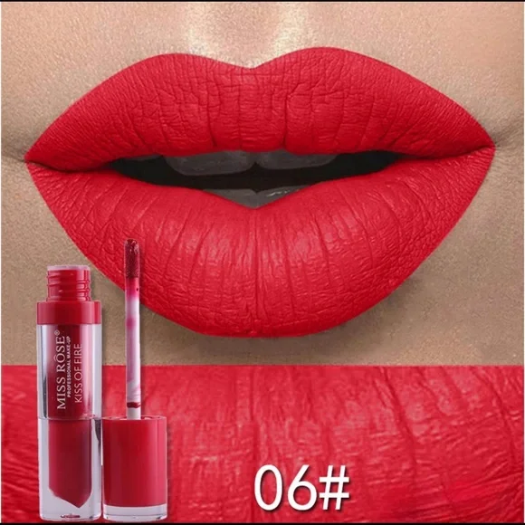 RED moisturizing matte lipstick