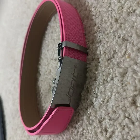 NEW JoFit Womens Ladies Adjustable Belt - One Size - Cut-To-Size - Hot Pink