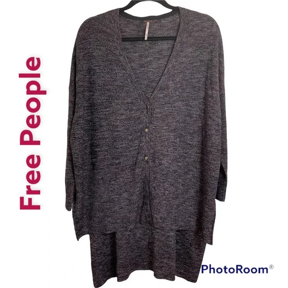 Free People Women's Oversized Cardigan Sweater Sz XS