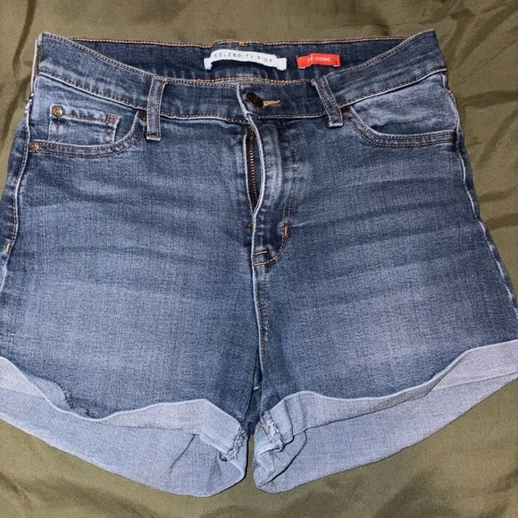 Celebrity Pink Denim Shorts