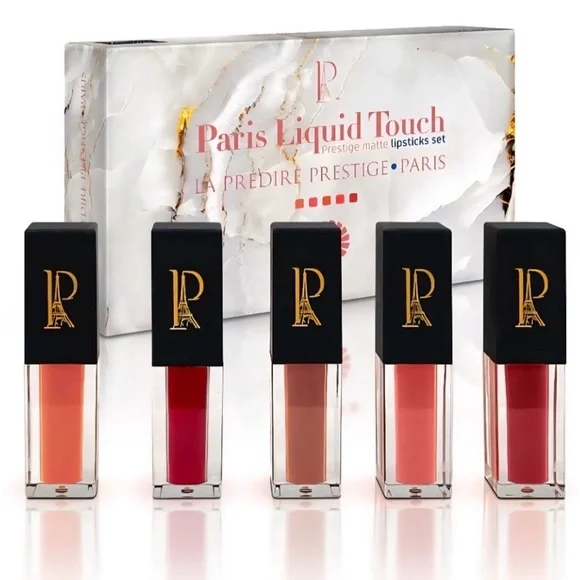 La Préstigé Paris Liquid Touch Matte Lipstick Set of 5
