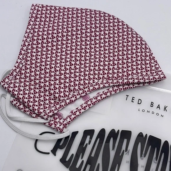Ted Baker Patterned Face Mask TED BAKER LONDON Reversible Reusable FACE MASK NWT