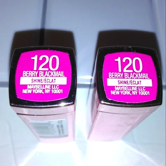 2 Pack Maybelline Colorsensational Shine Lipstick