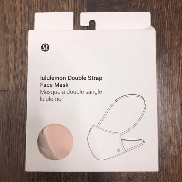 NWT Lululemon Ballet Slipper‎ Pink Facemask Mask Petal Light Cover