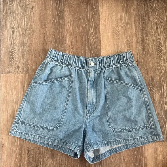 Madewell Light Blue Denim Shorts