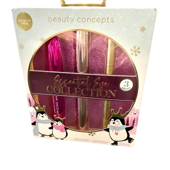Beauty Concepts Essential Eye Collection Stocking Stuffer 3 pc. Mascara Eyeliner
