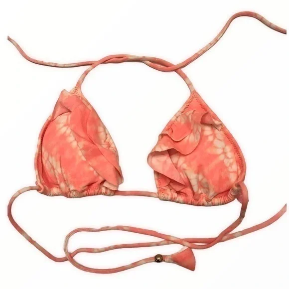 Victoria’s Secret ruffled bikini top nwot
