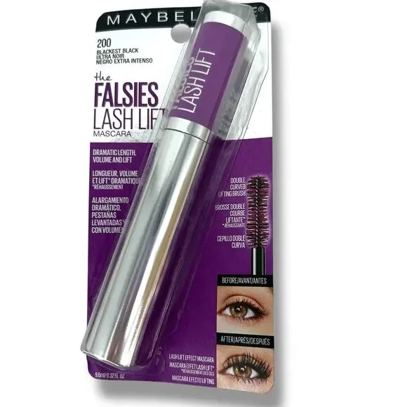 MAYBELLINE The Falsies Lashes Lift Mascara 200 Blackest Black