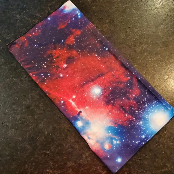 🐕 Pink & Navy Galaxy Neck Gaiter