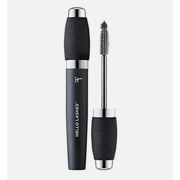 It Cosmetics Hello Lashes 5-in-1 Volumizing Mascara Black 0.33 oz Full Size