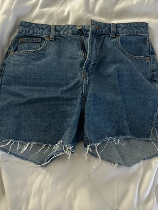 Cutoff Denim Shorts