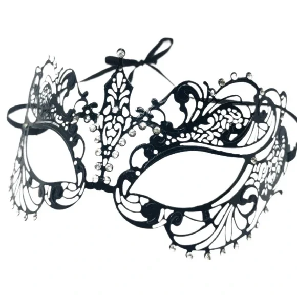 Metal and Crystal‎ Masquerade Ball Mask SKUJ078