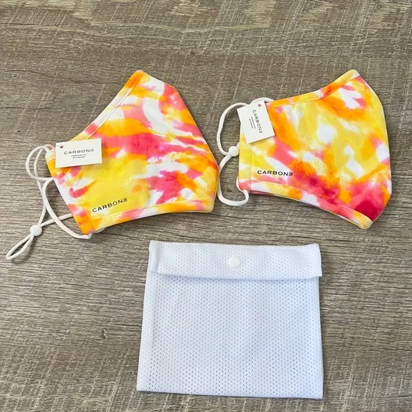 Carbon38 Workout Face Masks Size M/L (2)