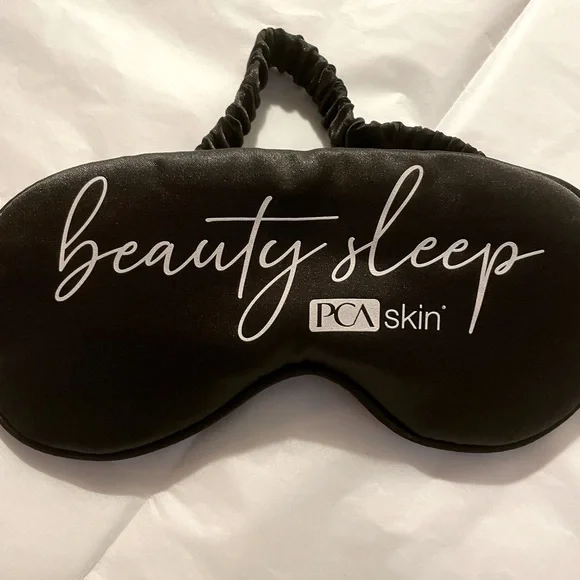Nwt Black Satin Beauty sleep mask PCA Skincare 🌸